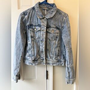 Free People Size S Denim Women's Jacket